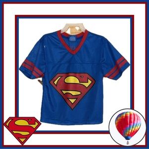 3/$18 - DC Comics Boy’s Superman Short Sleeve Mesh T-Shirt – Size XS